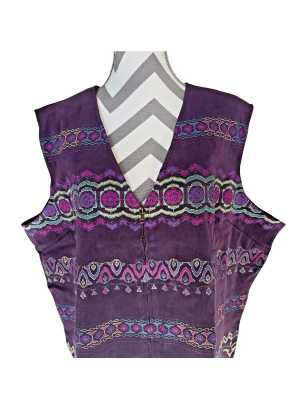 Coldwater Creek Purple Vest - Women's Size 3X - $79 Retail - NEW - Picture 2 of 4